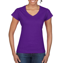 Gildan T-shirt V-Neck SoftStyle SS for her - Topgiving