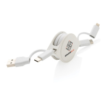 RCS standaard recycled plastic and TPE 6-in-1 kabel - Topgiving