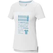 Borax Dames T-shirt met korte mouwen, cool fit, GRS gerecycled - Topgiving