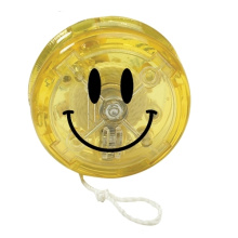 Smiley oplichtende yo-yo jojo - Topgiving