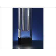 Vaas van glas 70x70x200mm - Topgiving