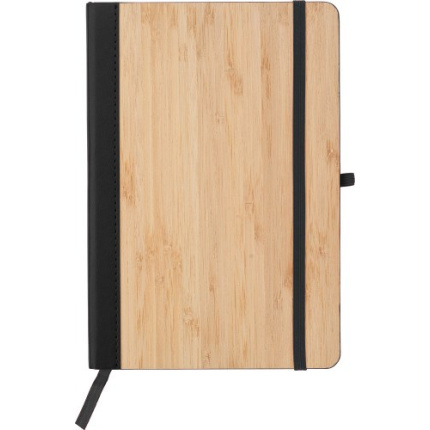 PU en bamboe notitieboek Dorita - Topgiving