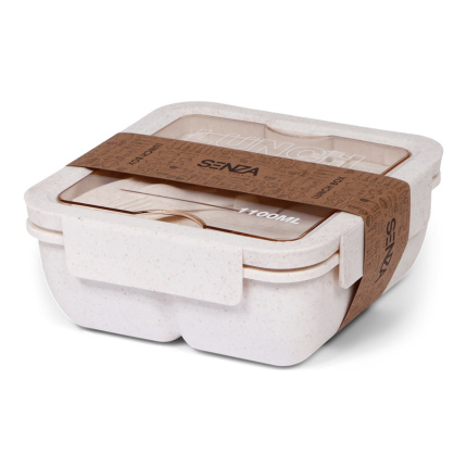 SENZA Tarwestro Lunch Box 1100ml Naturel - Topgiving