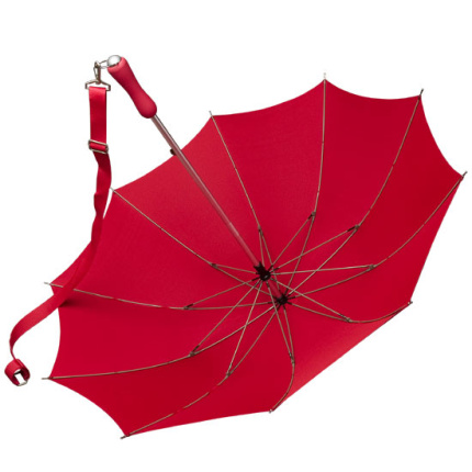 Schouderband paraplu rood - Topgiving