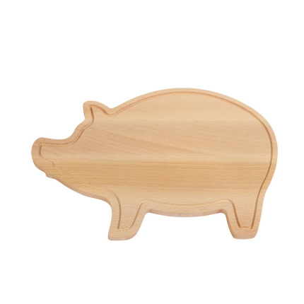 Snijplank wooden piggy - Topgiving