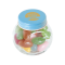 Kleine glazen pot jelly beans - Topgiving