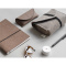 Recycled leather Refillable Notebook A5 notitieboek - Topgiving