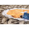 Microfiber (160 gr/m²) strandhanddoek Cody - Topgiving